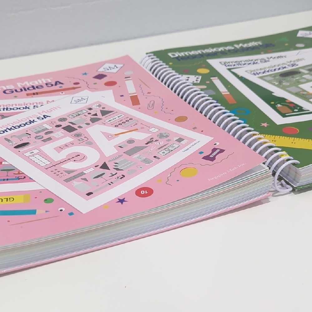 Dimensions Math Teacher's Guide Set - 5A&5B - Picture 4 of 5